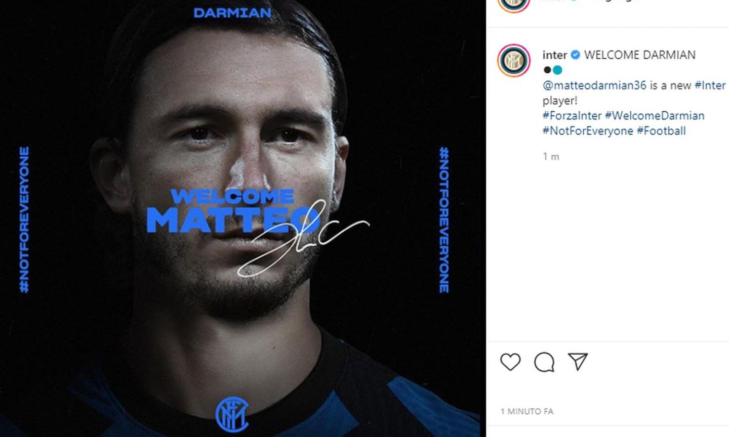 Inter, il VIDEO di presentazione di Darmian è commovente e magico