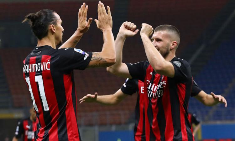 Milan, è rebus punta verso il derby: Ibra ancora positivo, fiducia per Rebic