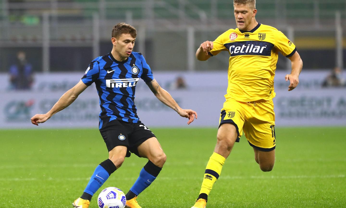 Inter-Parma 2-2: il tabellino 