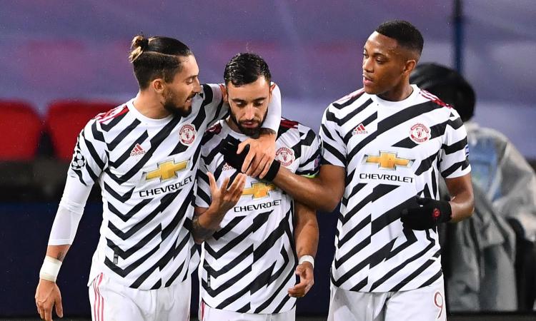 Champions: PSG-Manchester United 1-2, Chelsea-Siviglia senza gol. Pokerissimo Barcellona, vince il Lipsia