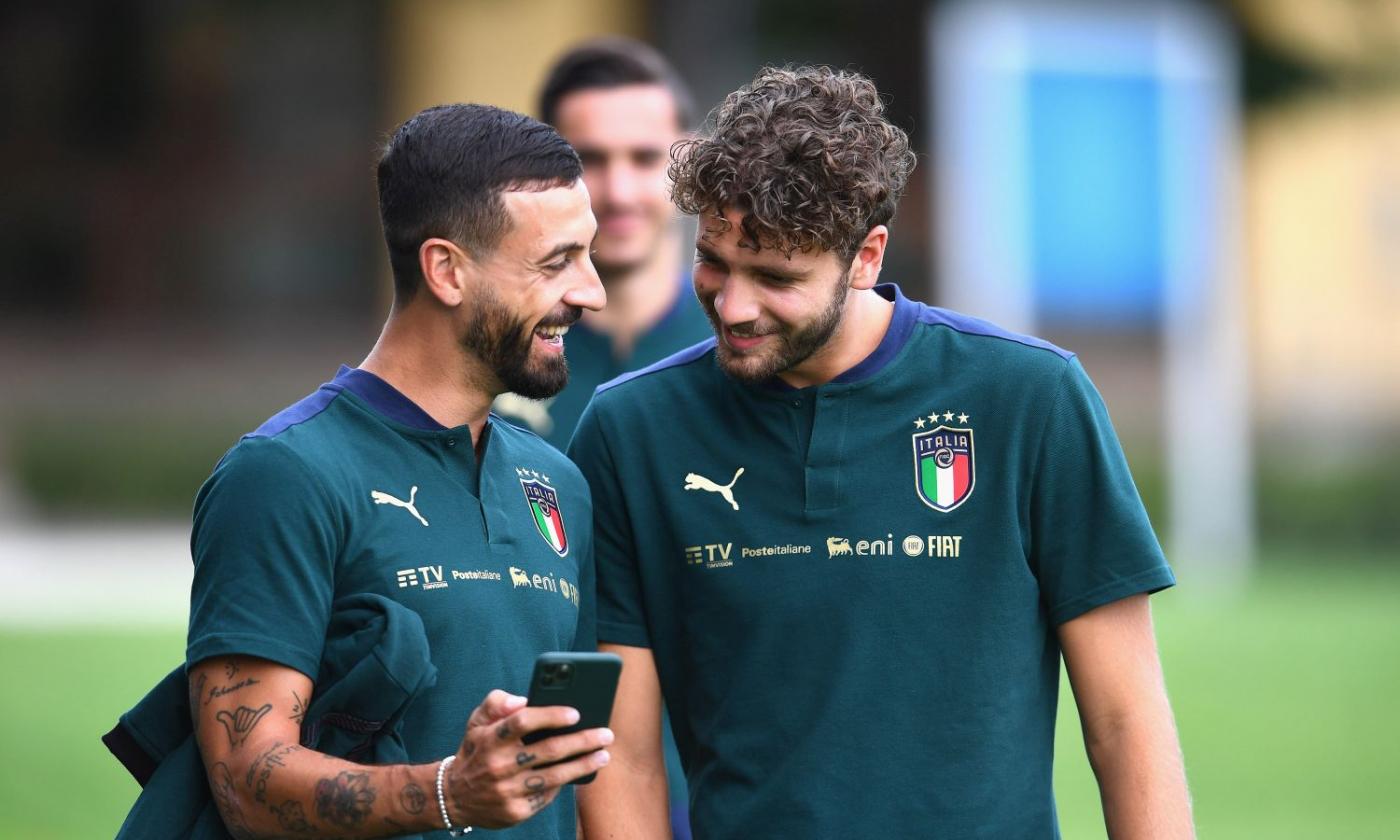 De Zerbi: 'Caputo è perfetto per il calcio di Mancini. Locatelli? Uno così nasce poche volte...'