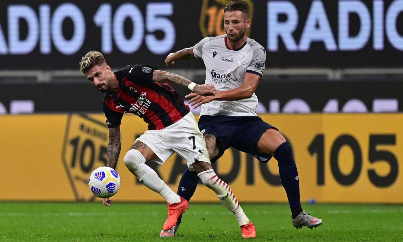 Bologna, tre giocatori ai box in vista del Sassuolo