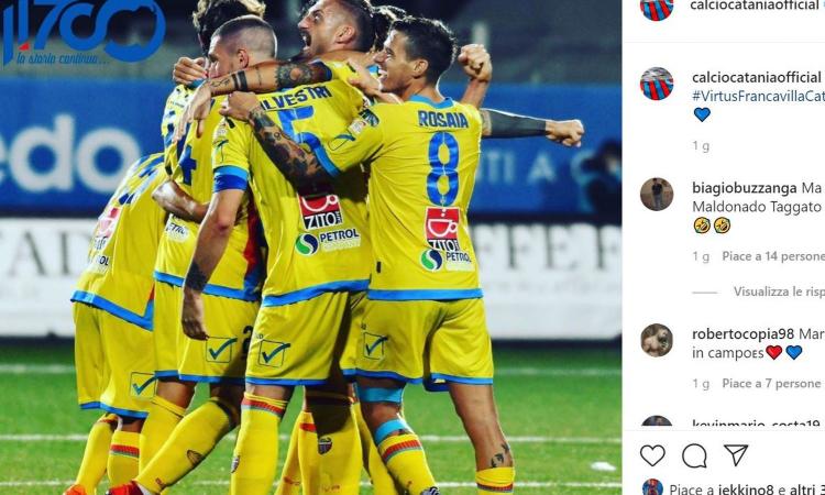 Serie C, il Catania sta tornando grande: ritmo da primo posto, ma quella penalizzazione...