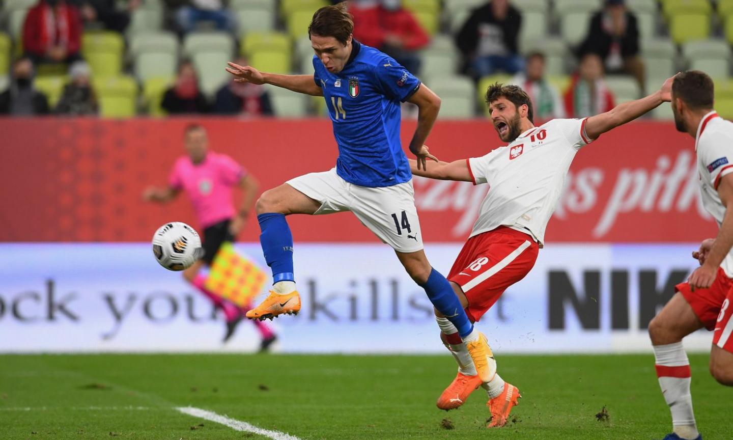 Polonia-Italia, le pagelle di CM: Chiesa disastroso. Male Verratti e Jorginho, Kean dà la scossa. Lewandowski da 5