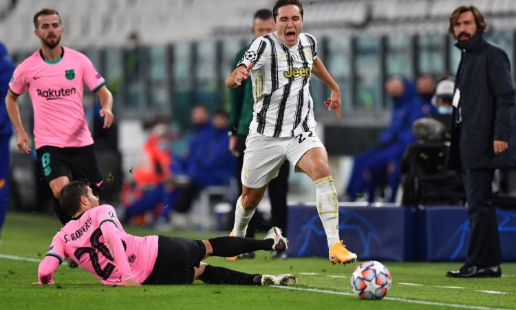 Juve-Barcellona, le pagelle di CM: steccano Chiesa, Dybala e Kulusevski, male anche Pirlo