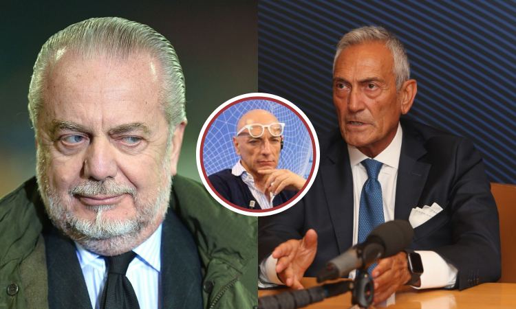 Chirico: 'Juve-Napoli, un teatrino firmato De Laurentiis. Vuole i playoff e Gravina lo appoggia'