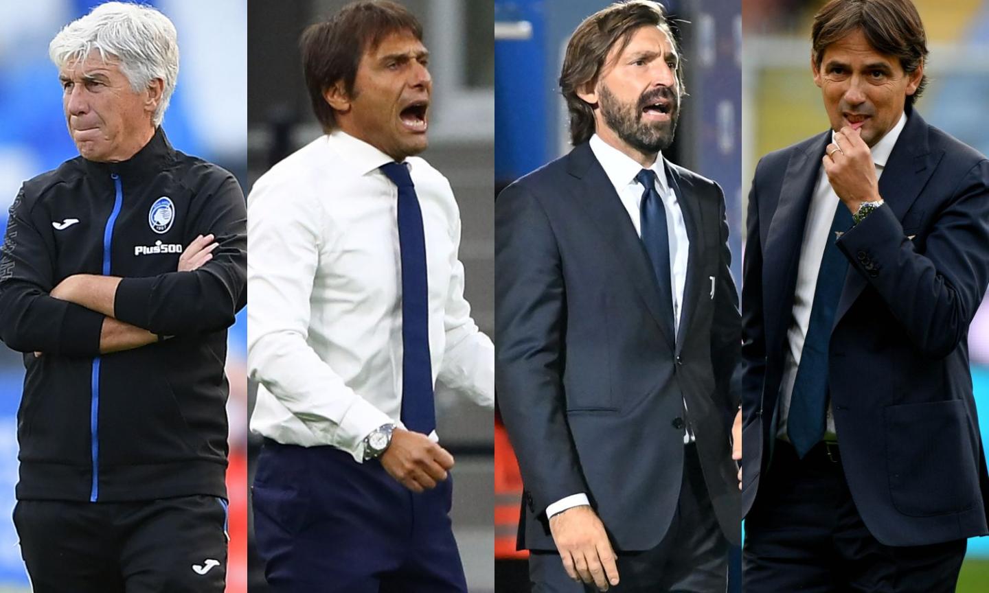 Serie A, probabili formazioni: la Lazio non fa calcoli, tre dubbi per Gasperini. Le scelte di Conte, Pirlo e Pioli 