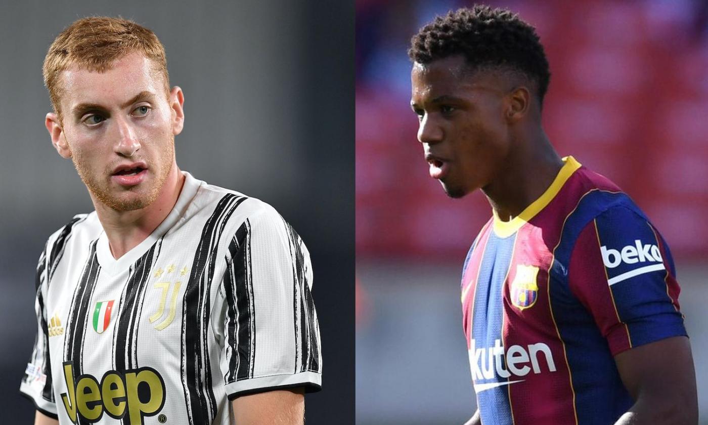 Kulusevski, Ansu Fati e non solo: l'altro Juve-Barça, giovani talenti in vetrina