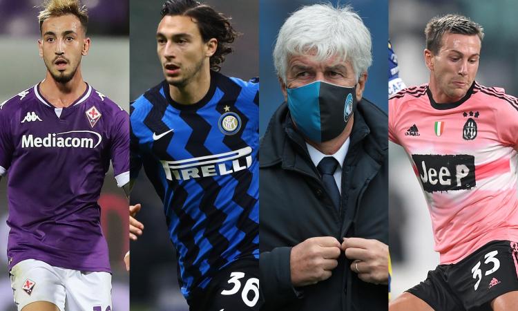 Serie A: Castrovilli onora la 10, quanta Inter tra i top! Bocciato Gasperini, ennesimo flop di Bernardeschi