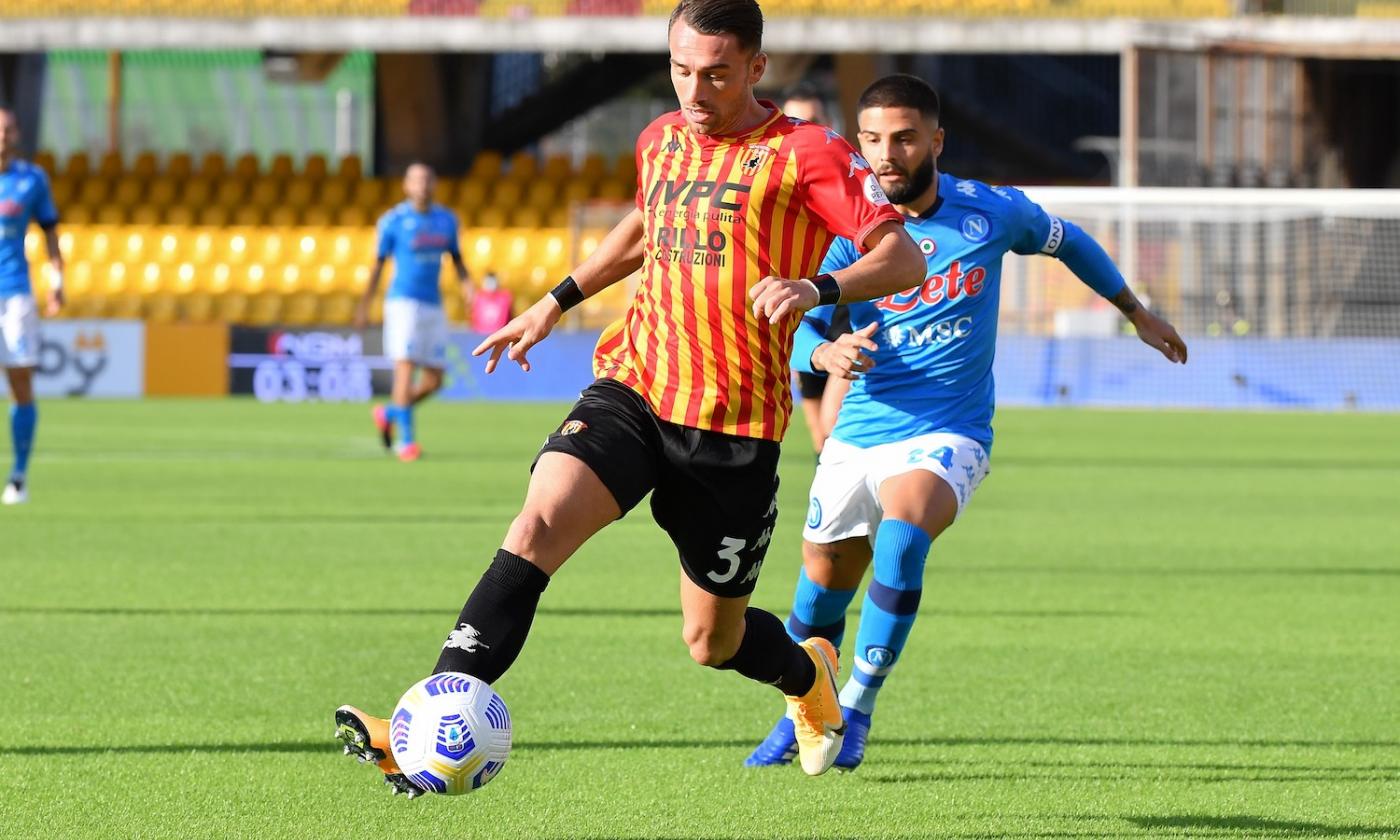 Benevento: un centrocampista vicino a un club di B