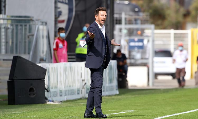 Cagliari, Di Francesco: 'Nandez difficilmente sostituibile, speriamo che gli altri tamponi siano negativi'