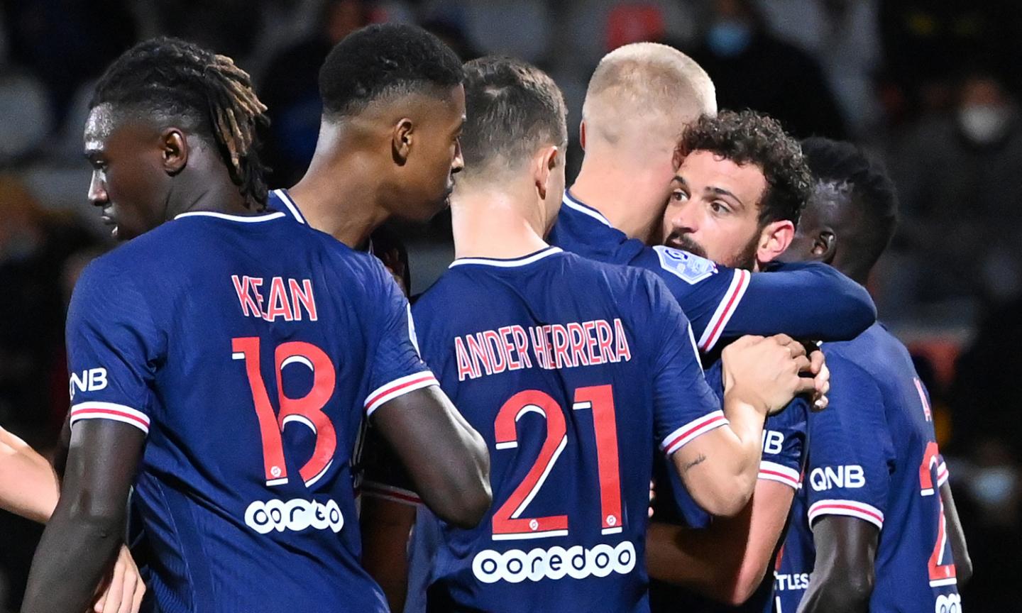 Ligue 1: Florenzi in gol nel poker del PSG, che raggiunge in vetta il Rennes di Dalbert e Rugani VIDEO