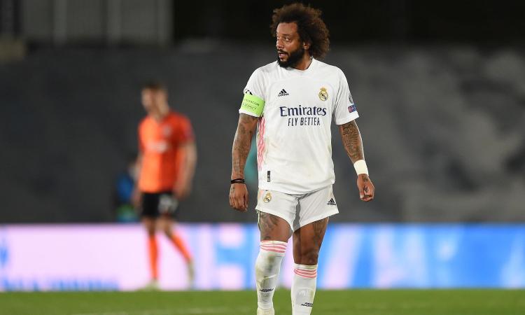 Real Madrid: su Marcelo c'è anche la Juve