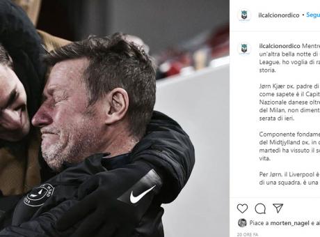 Le Lacrime Per Il Suo Liverpool Il Padre Di Kjaer Si Commuove In Champions Contro I Reds La Storia Di Una Passione Champions League Calciomercato Com