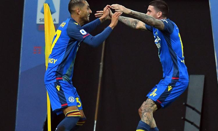 Serie A: pazzo 4-3 a Bologna, Sassuolo 2°. 3-2 Cagliari, Torino ancora a secco. Rimonta Spezia, da 0-2 a 2-2 con la Fiorentina. Udinese-Parma 3-2