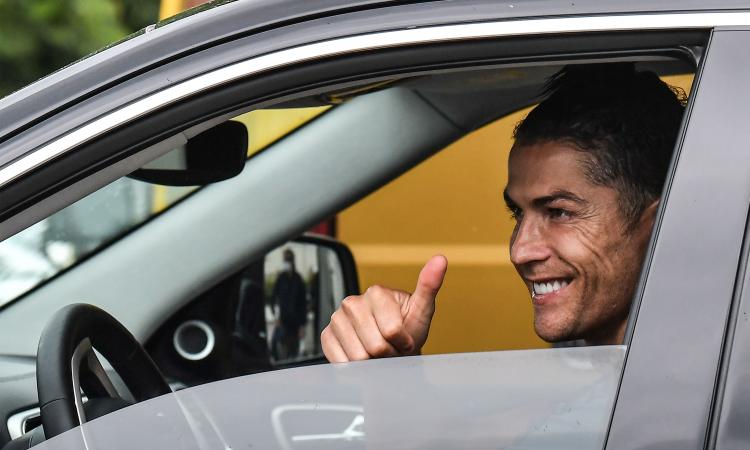 Juve: esami ok e allenamento individuale per Ronaldo, è a disposizione contro lo Spezia