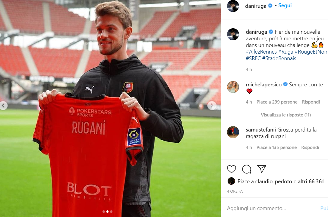 Rennes, Rugani e Dalbert subito titolari