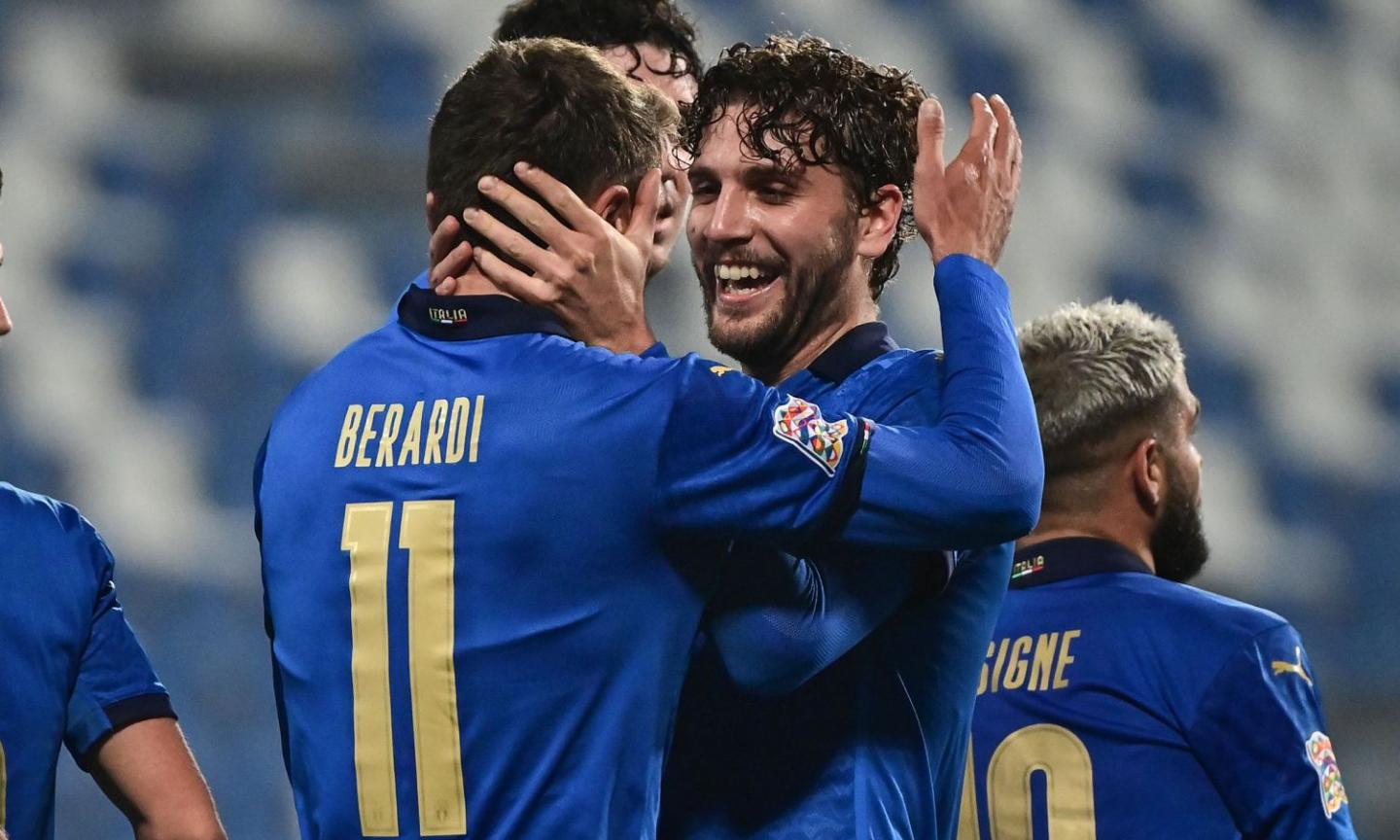 Raspadori-Locatelli-Berardi, i giocatori del Sassuolo sul tetto d’Europa. Estate del grande salto per tutti e tre?