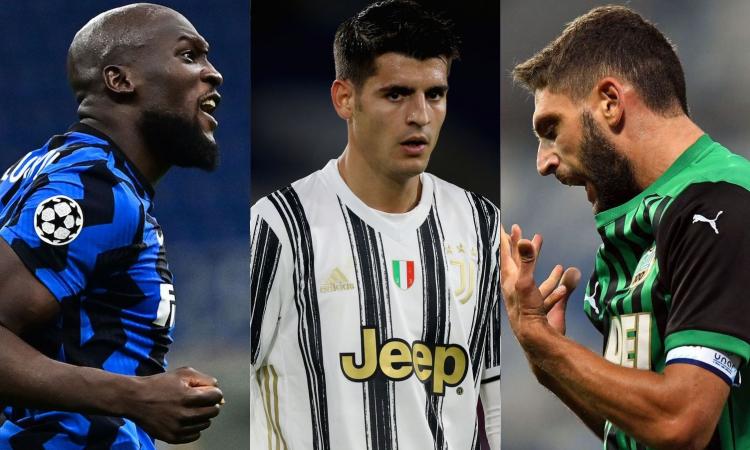 Serie A, probabili formazioni: Berardi contro Lukaku e tutti gli altri duelli