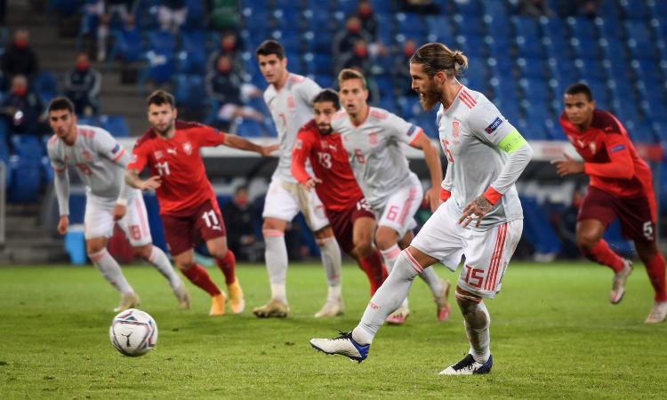 Nations League: pari Spagna, Ramos sbaglia due rigori. Tris Germania, Kulusevski trascina la Svezia