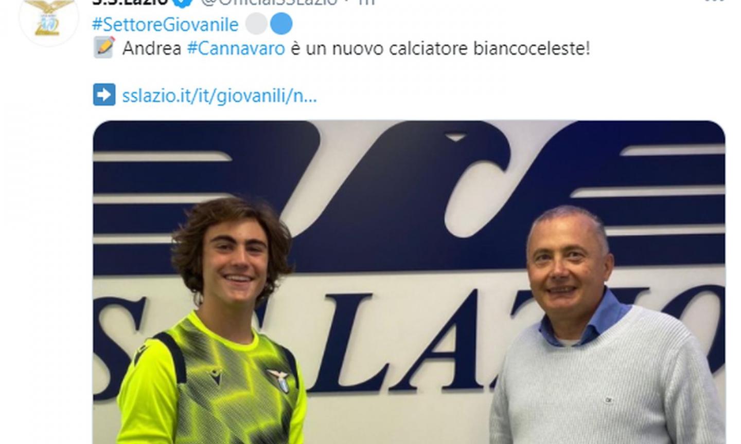 Un figlio d'arte per la Lazio: UFFICIALE, preso Cannavaro