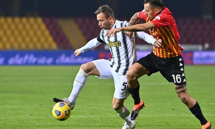 Juve, Arthur e gli auguri speciali