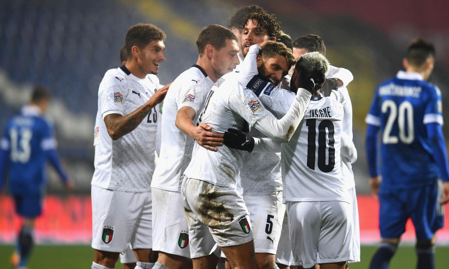 Nations League: l'Italia trova la Spagna in semifinale a San Siro. Francia o Belgio in finale, sempre a Milano