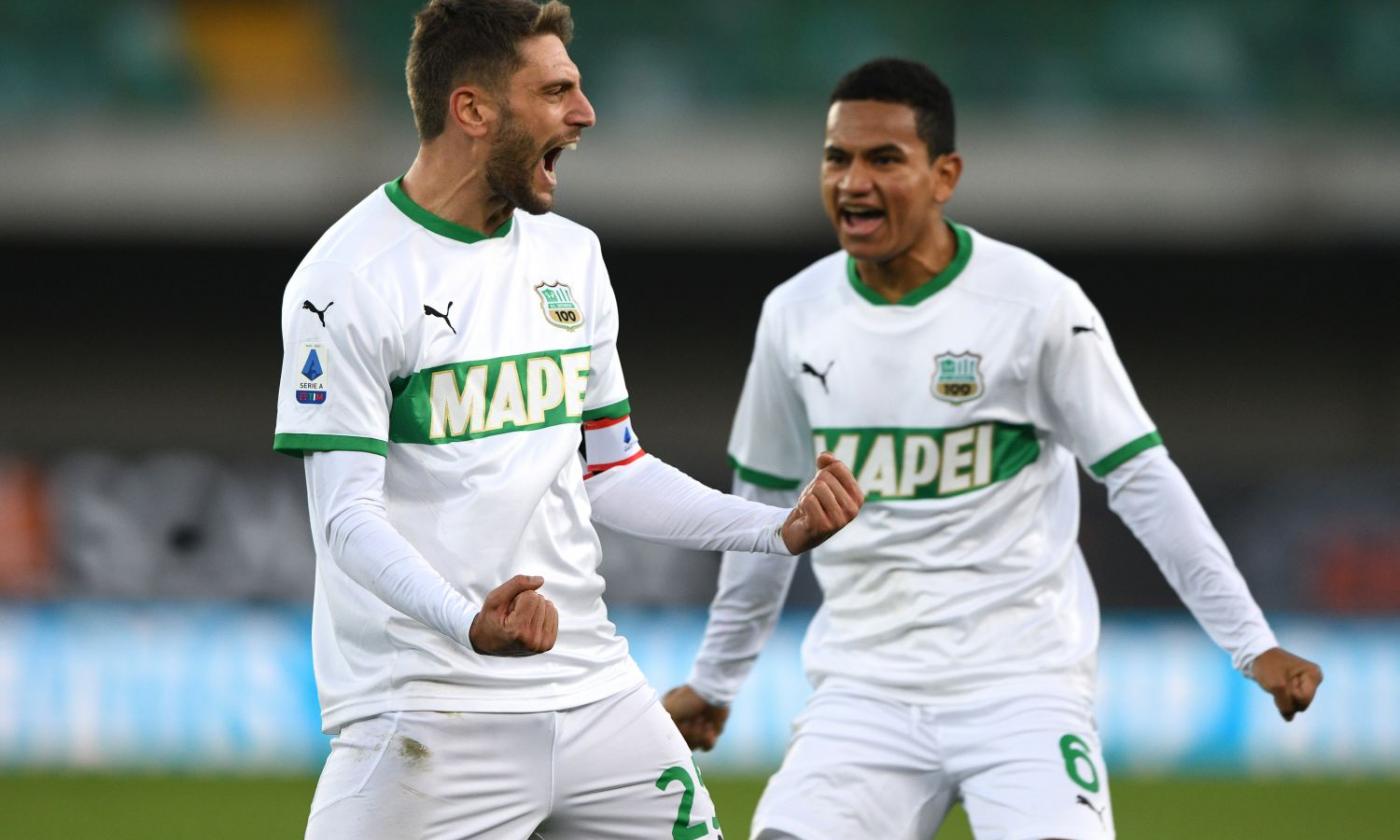 Sassuolo-Lazio 2-1: il tabellino