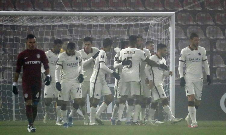 Veretout entra e decide Cluj-Roma: 0-2, giallorossi già qualificati