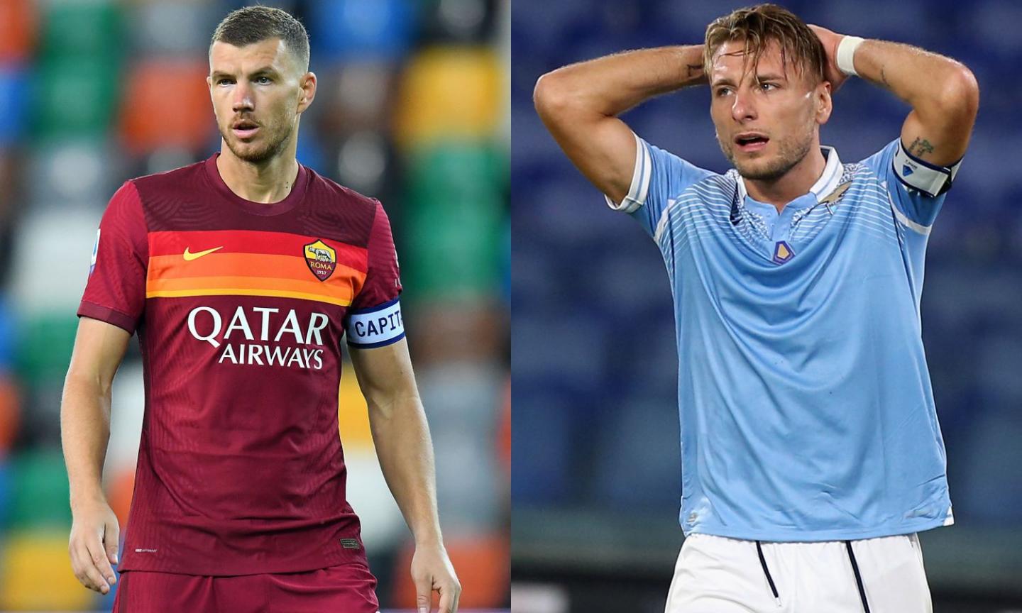 La Roma aspetta Dzeko, la Lazio ritrova Immobile: le ultime