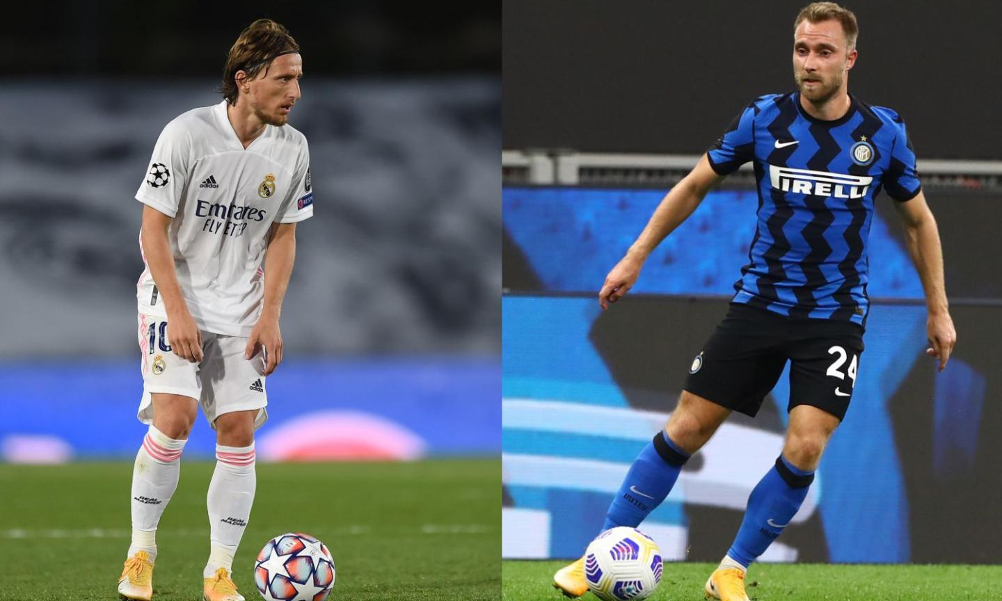 Modric, il colpo mancato affronta l'Inter: il suo 'erede' Eriksen si gioca già il futuro