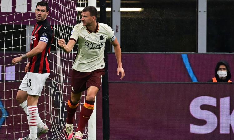 Roma, Dzeko è guarito: 'Finalmente negativo!'