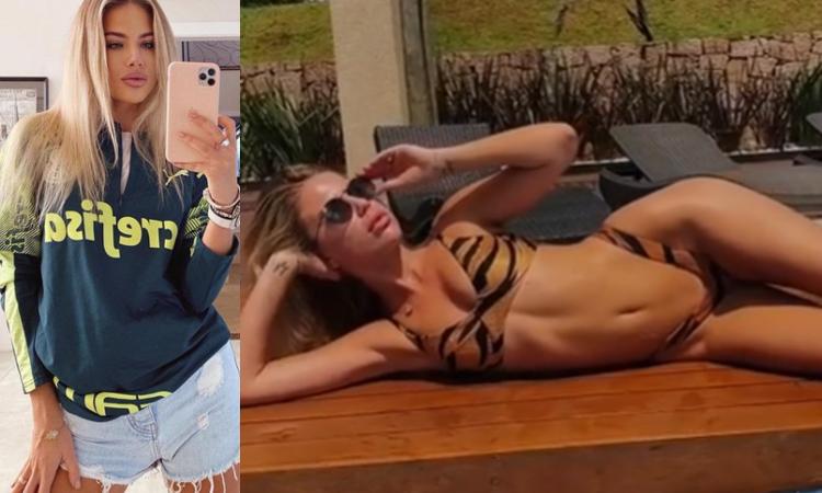 La moglie di Luiz Adriano è uno spettacolo e tifa Palmeiras FOTO