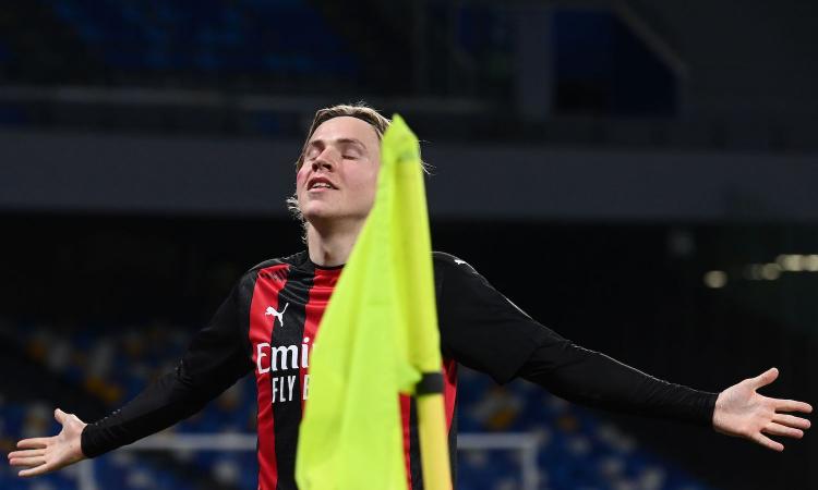 Milan, Hauge titolare per la prima volta in campionato
