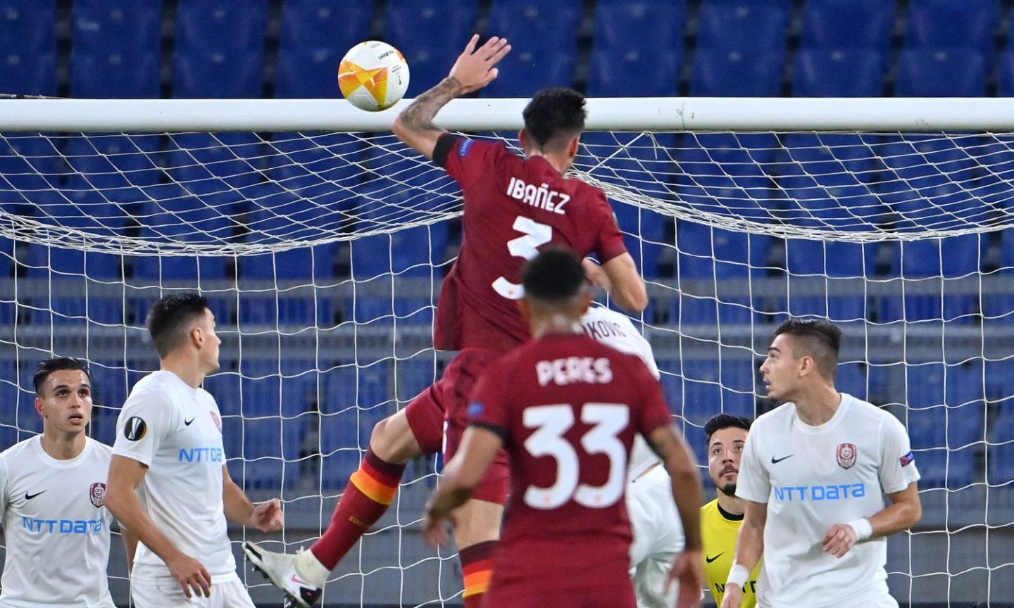 Roma-Cluj 5-0: il tabellino