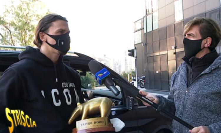 Milan, Tapiro d'Oro a Ibra: 'Ora torno più velocemente. EA Sports? Mi sfruttano senza pagare, c'è da indagare'