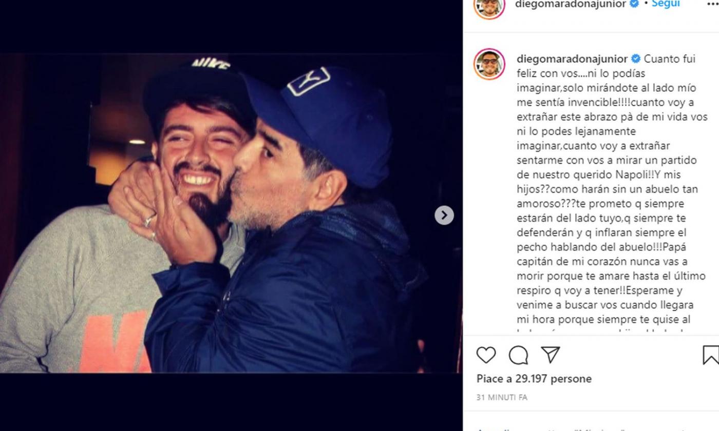 Diego Maradona Jr Non Mi Importa Dell Eredita Voglio La Verita Sulla Morte Di Mio Padre Serie A Calciomercato Com