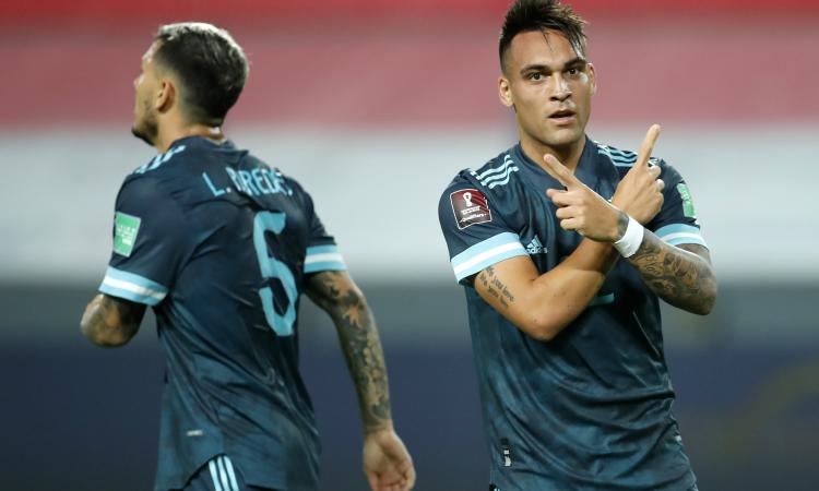 Inter: Lautaro benedice l'intesa con Paredes VIDEO