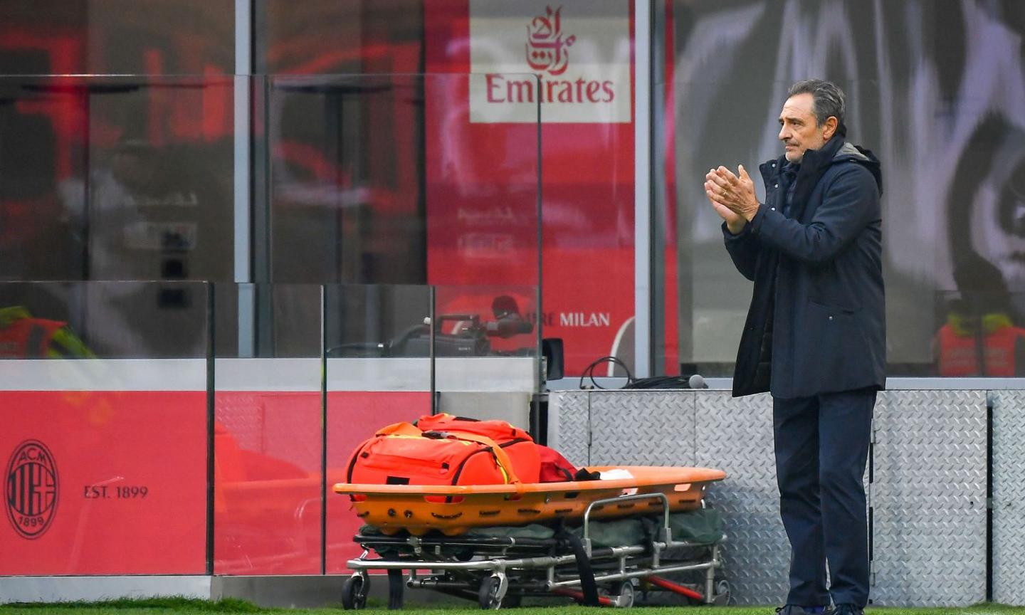 Fiorentina, Prandelli: 'Donnarumma ha salvato due gol fatti. Ci mancano intensità, ferocia e coraggio'