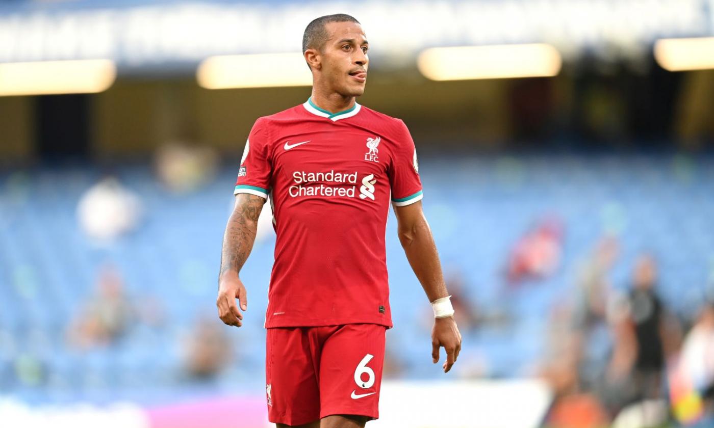 RB Lipsia-Liverpool, le formazioni ufficiali: fuori Poulsen, Olmo da 9. Kabak e Thiago dal 1'