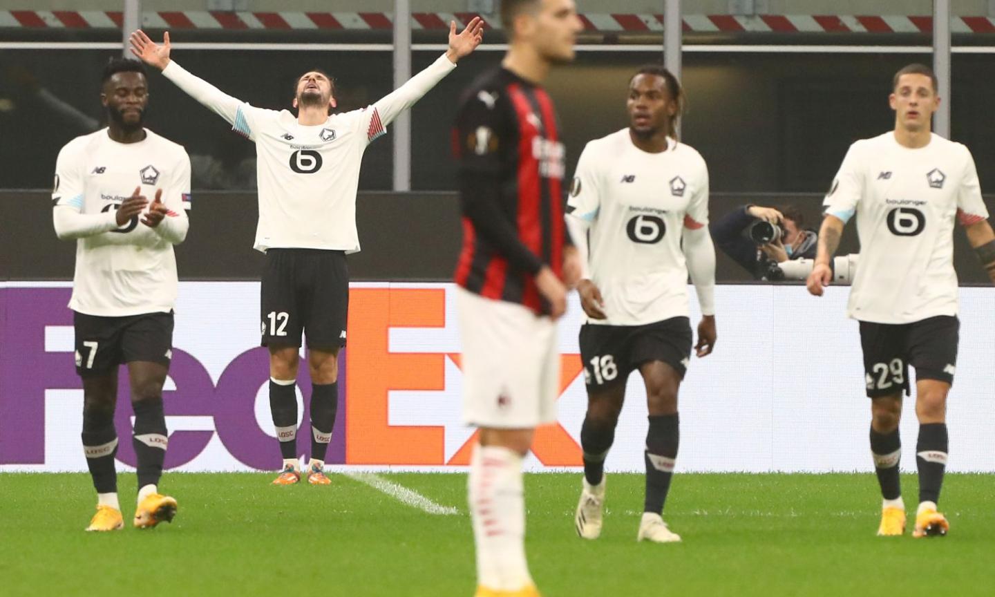 Il Lille stende il Milan a San Siro: 3-0 con tripletta di Yazici