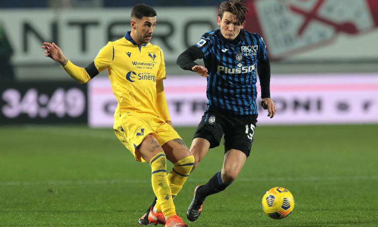 L'Atalanta paga le fatiche di Liverpool: il Verona vola con Zaccagni, da Nazionale