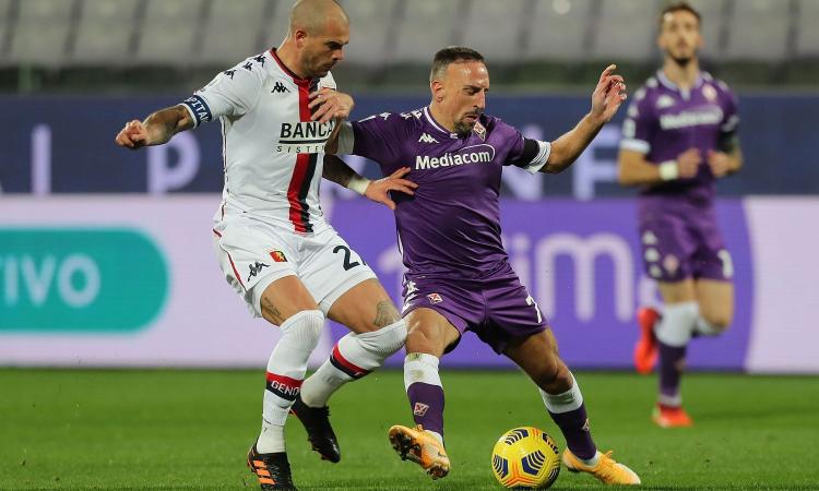 Fiorentina-Genoa 1-1: il tabellino