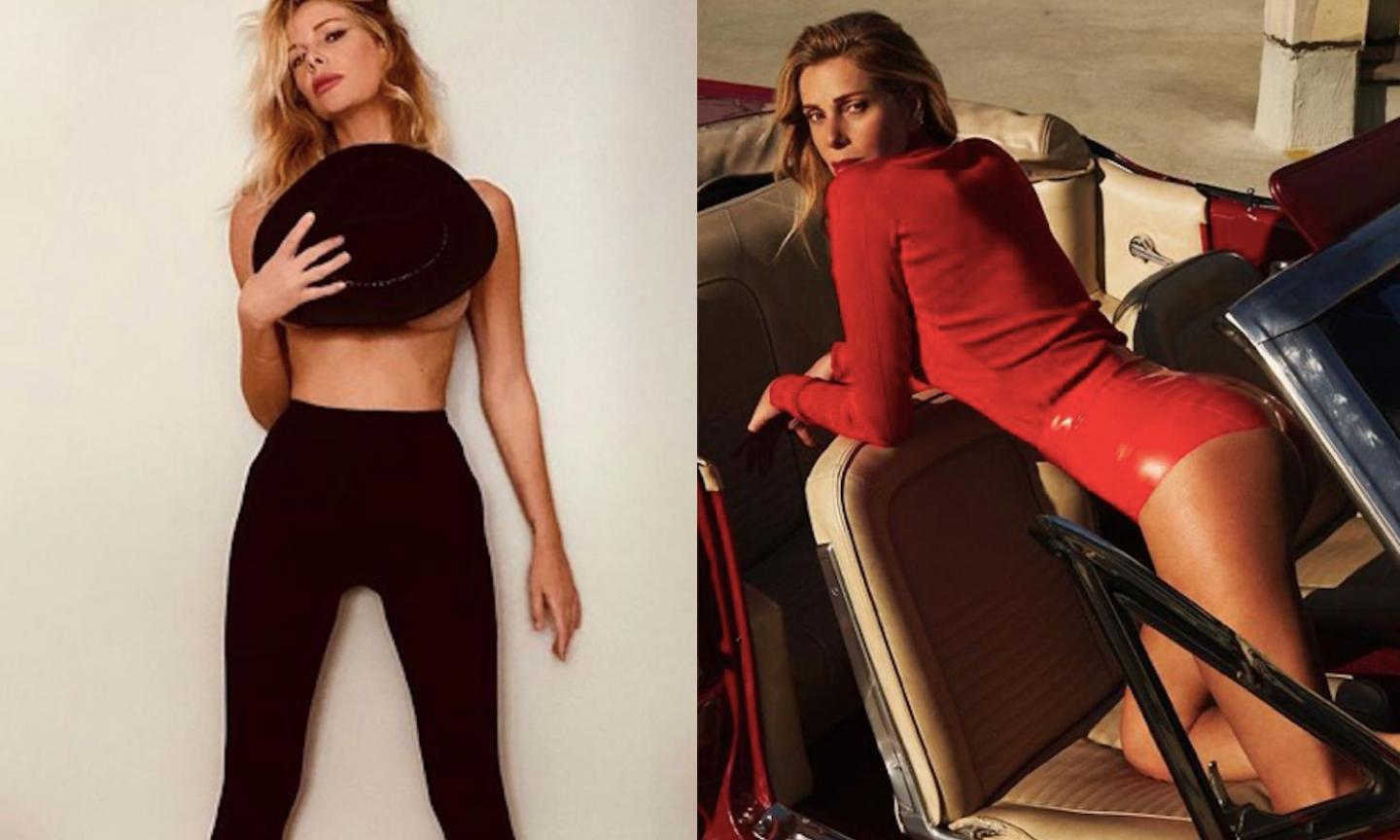 Alessia Marcuzzi, il Natale è rosso, sexy e... aggressivo! FOTO