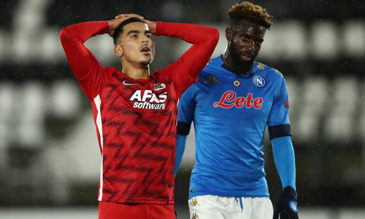 AZ Alkmaar-Napoli, le pagelle di CM: super Ospina cancella Koopmeiners, malissimo Bakayoko
