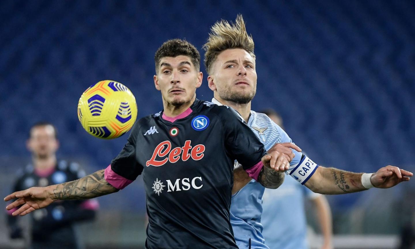 Lazio-Napoli, le pagelle di CM: Luis Alberto, è tornato mago, che Immobile! Disastro Di Lorenzo e Fabian Ruiz