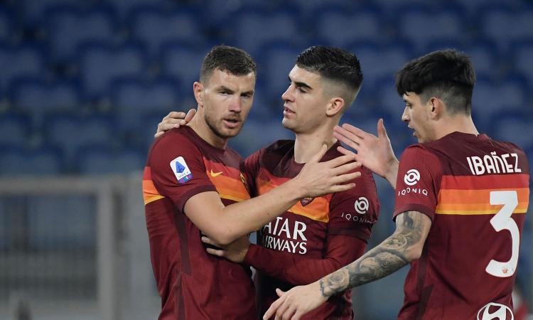 Roma, ecco come la squadra ha accolto Dzeko. E Pellegrini...