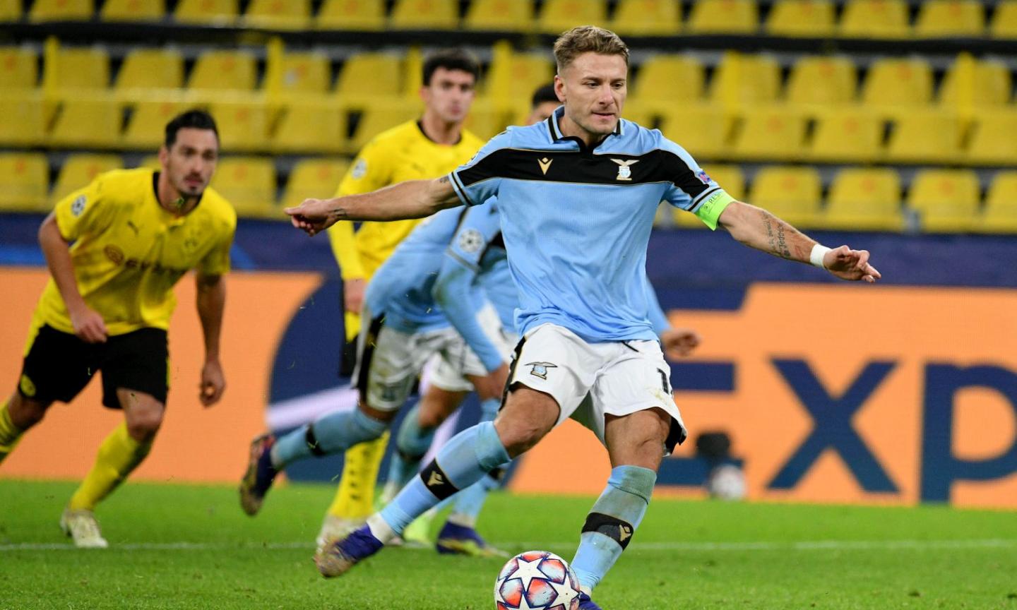 La Lazio non sfrutta il match point qualificazione. Col Dortmund senza Haaland fa 1-1 in rimonta