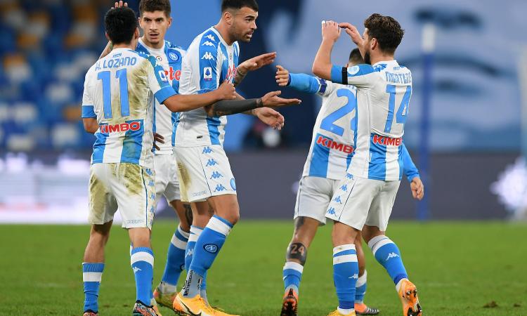 Napoli, l'attacco preoccupa verso la Supercoppa: le condizioni di Petagna e Mertens