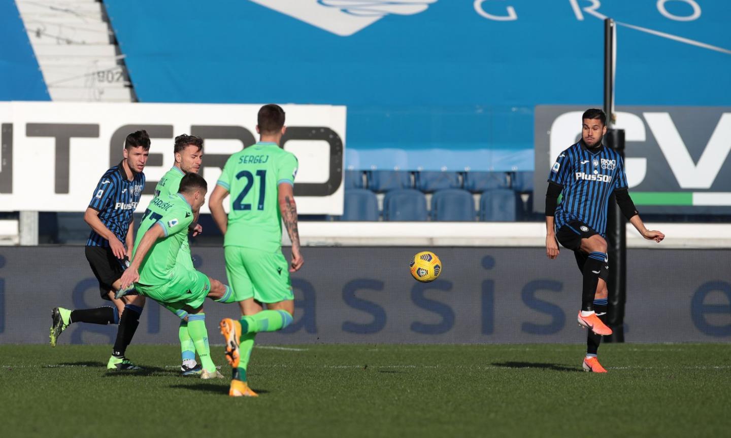 Atalanta-Lazio 1-3: il tabellino